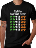 St. Patricks Day Find the Four-Leaf Clover T-Shirt