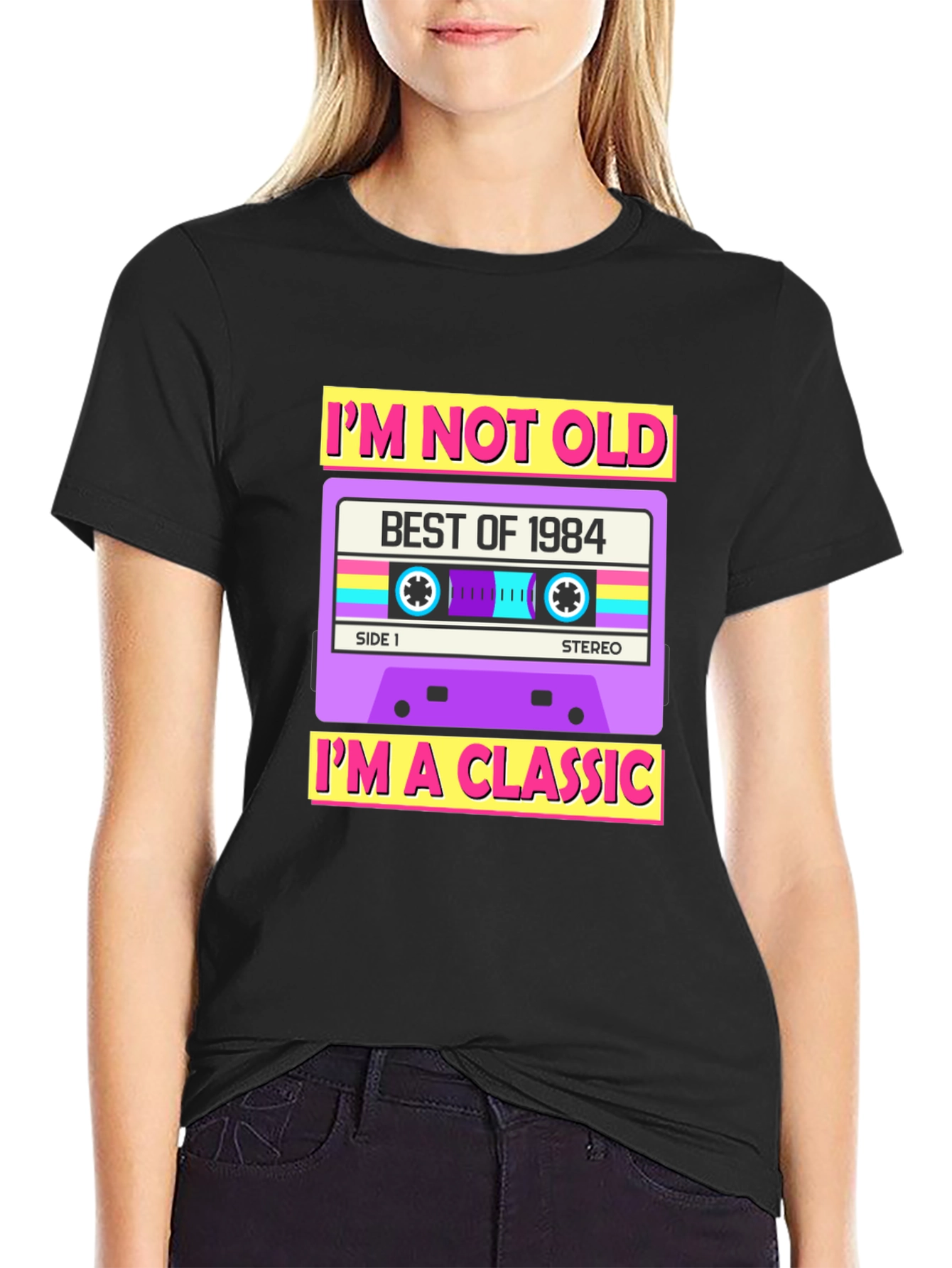 Retro Best of 1984 Cassette T-Shirt - Classic Birthday Gift