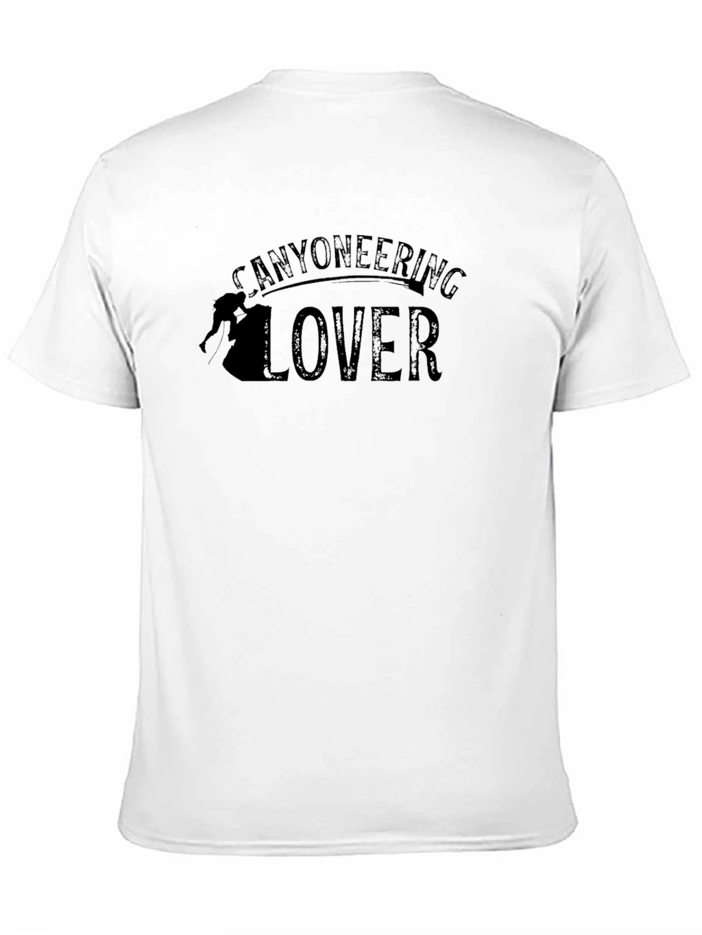 Canyoneering Lover Black Graphic T-Shirt