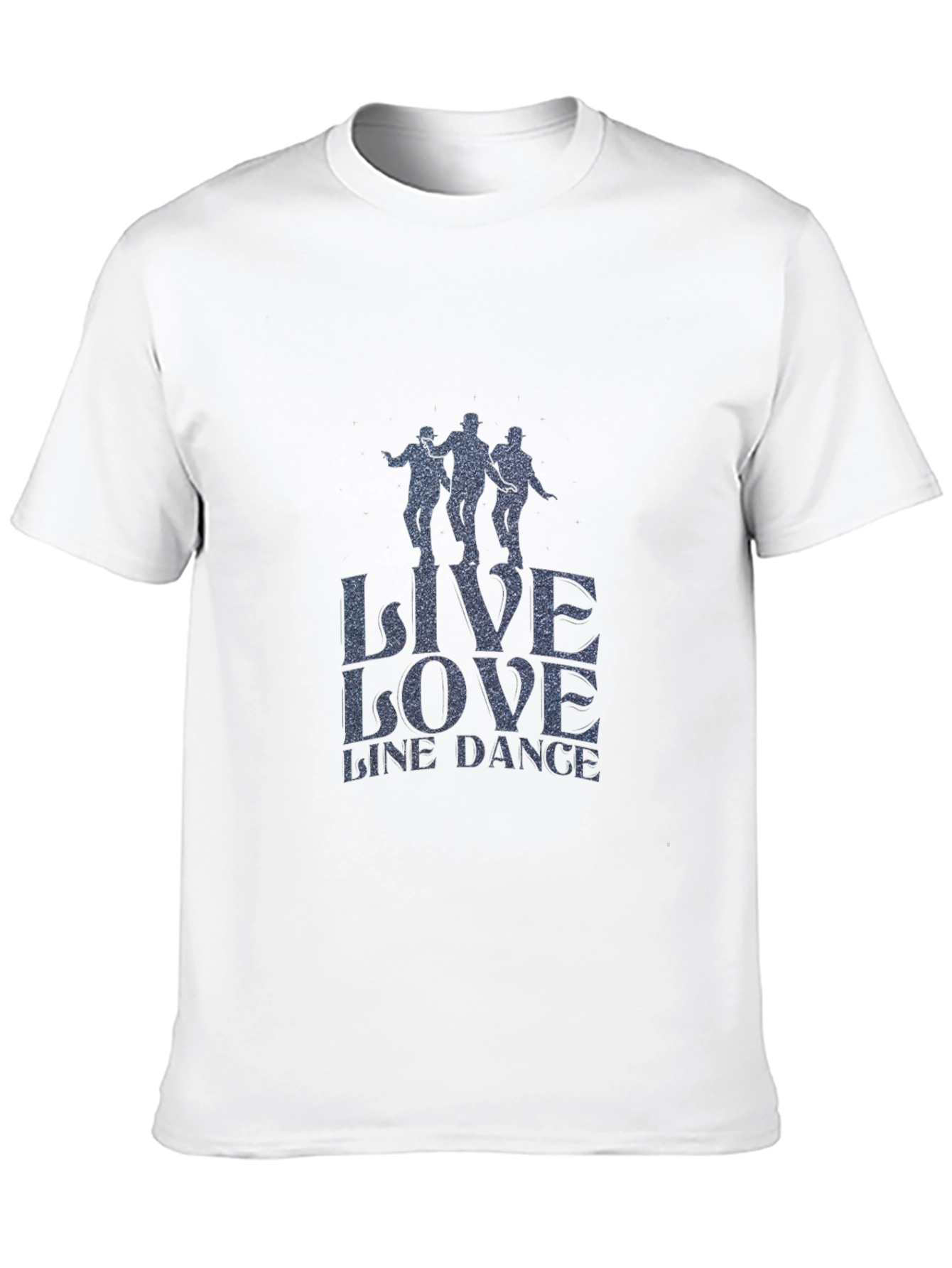 Live Love Line Dance Graphic Tee
