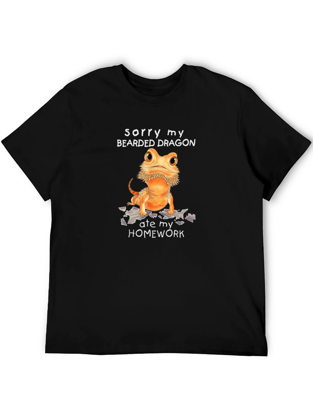 Bearded Dragon Ate My Homework Graphic Tee