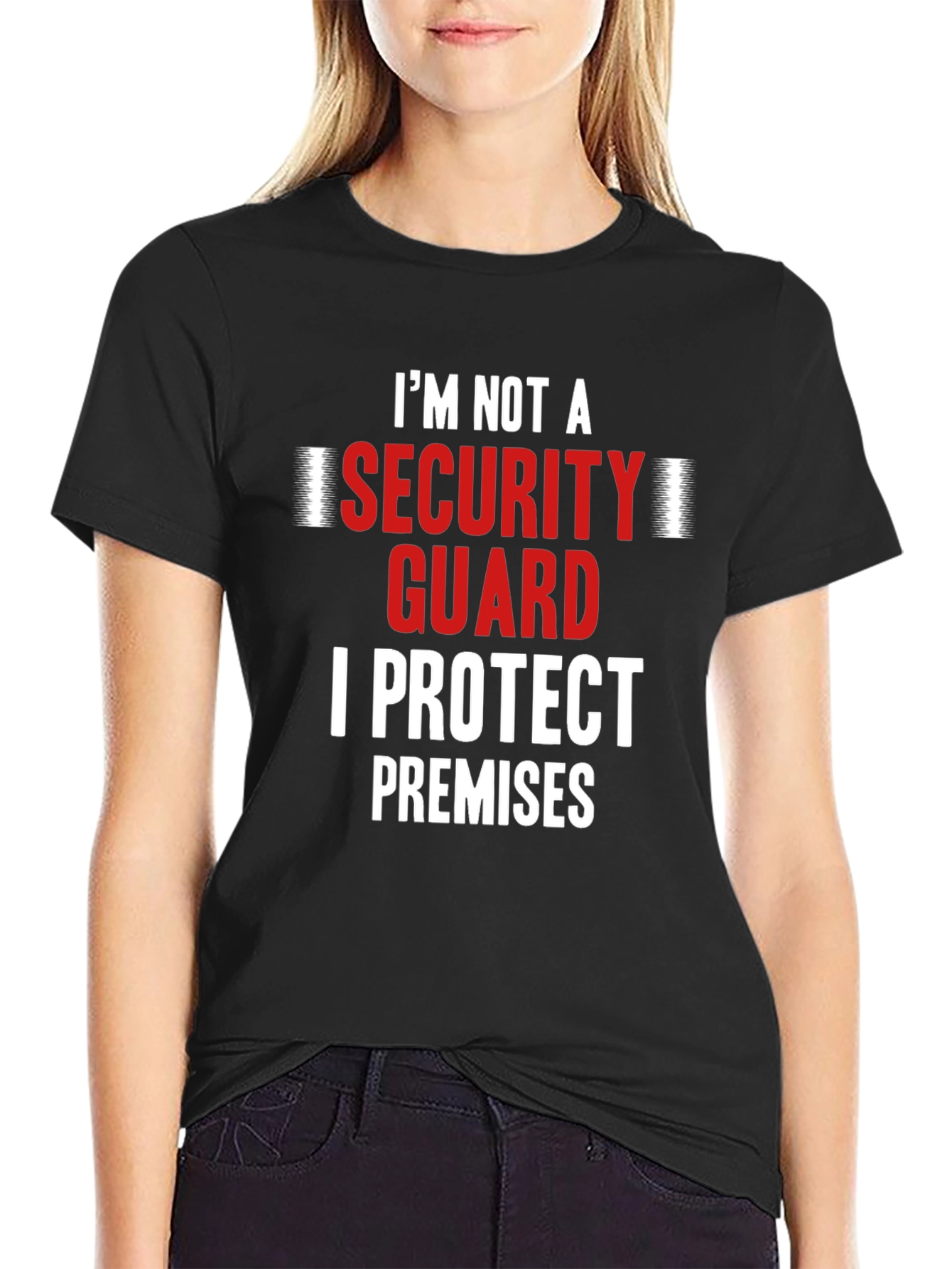 I Protect Premises Funny Security Guard T-Shirt