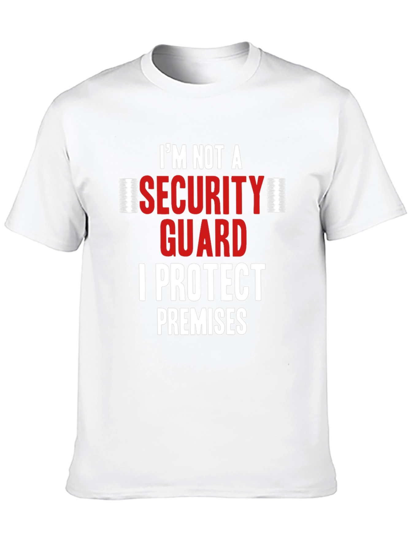 I Protect Premises Funny Security Guard T-Shirt