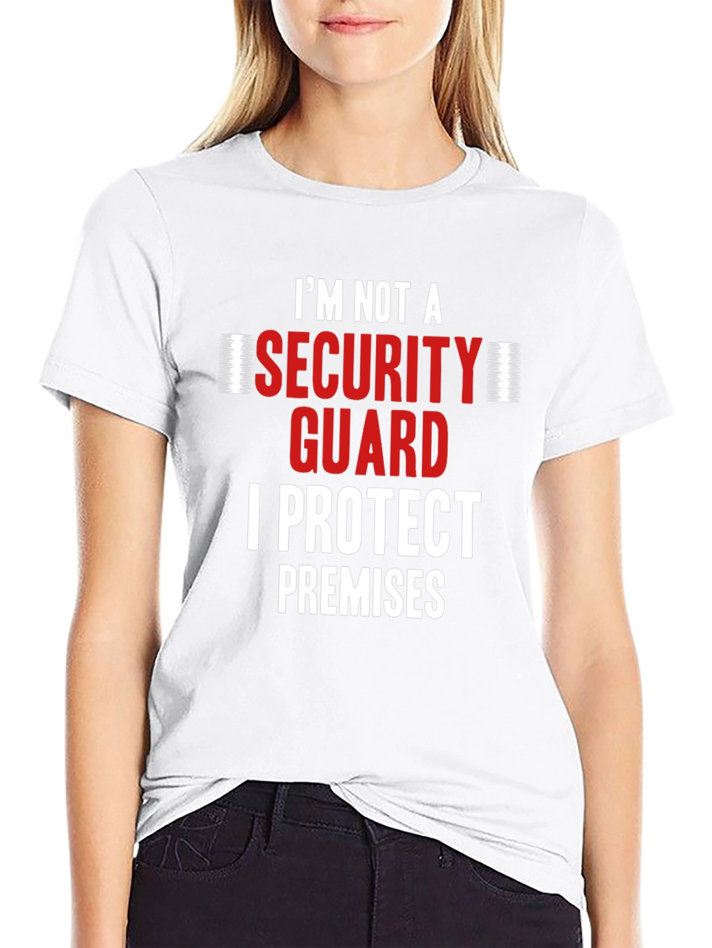 I Protect Premises Funny Security Guard T-Shirt