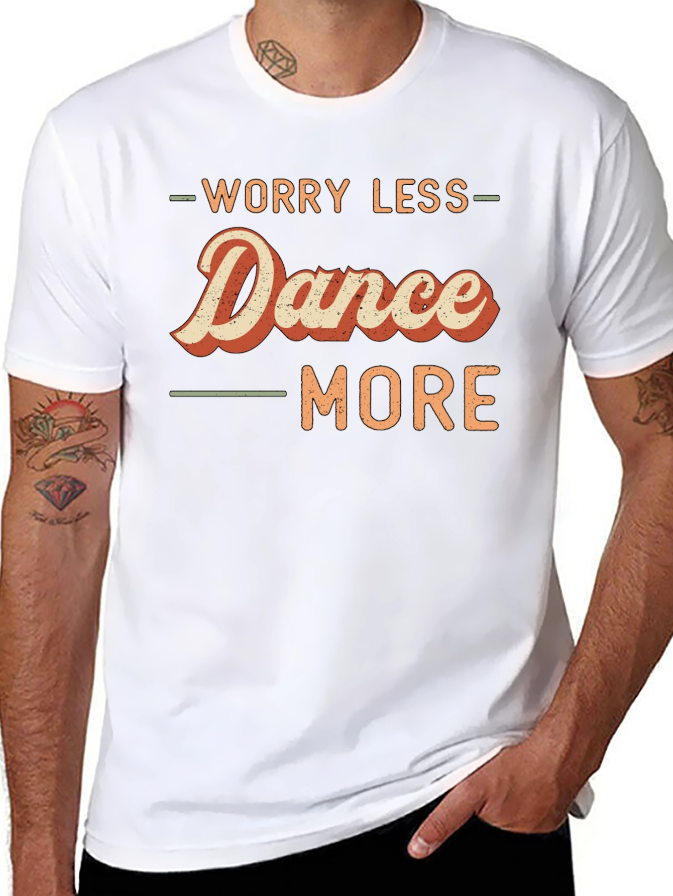 Worry Less Dance More Graphic Tee