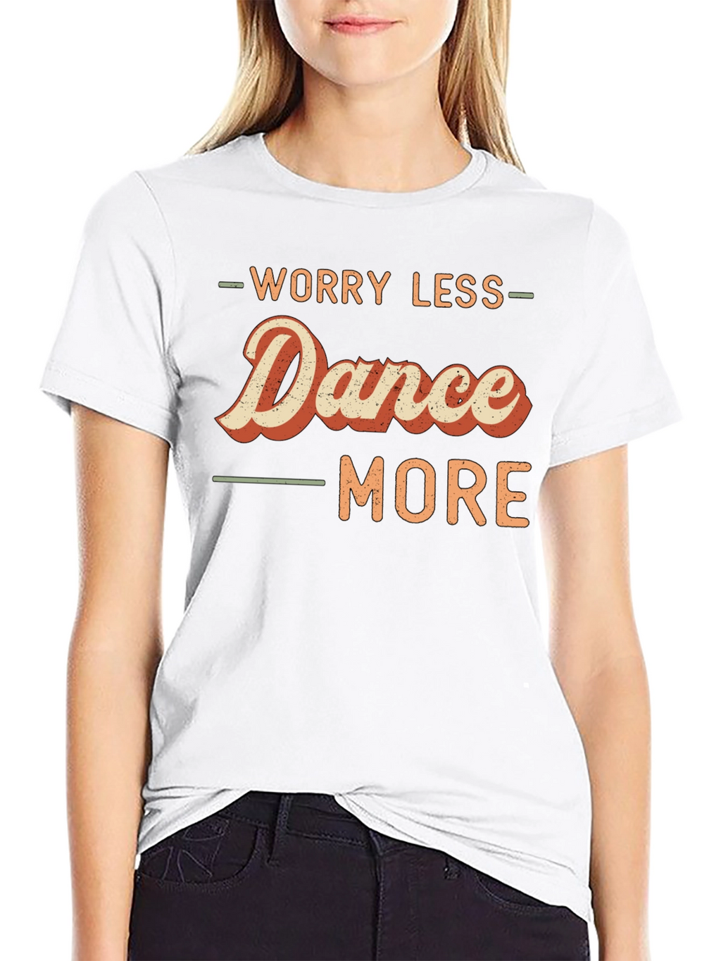 Worry Less Dance More Graphic Tee
