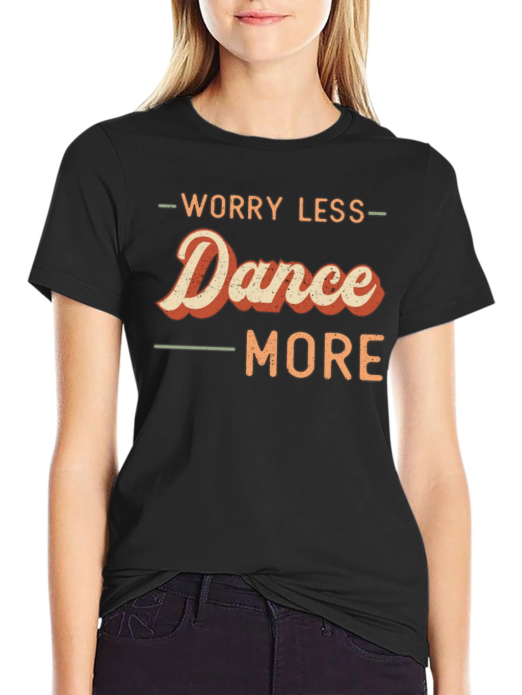 Worry Less Dance More Graphic Tee