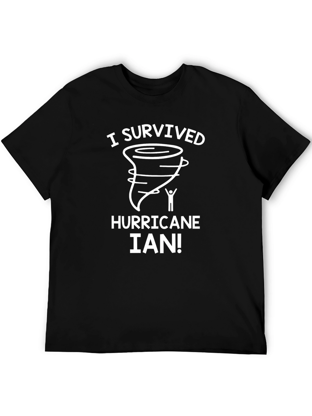 I Survived Hurricane Ian Novelty T-Shirt