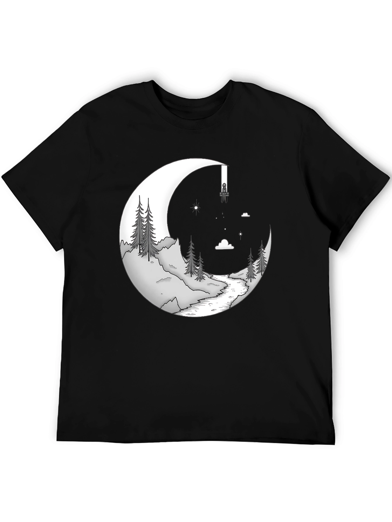 Moonlit River Graphic Tee