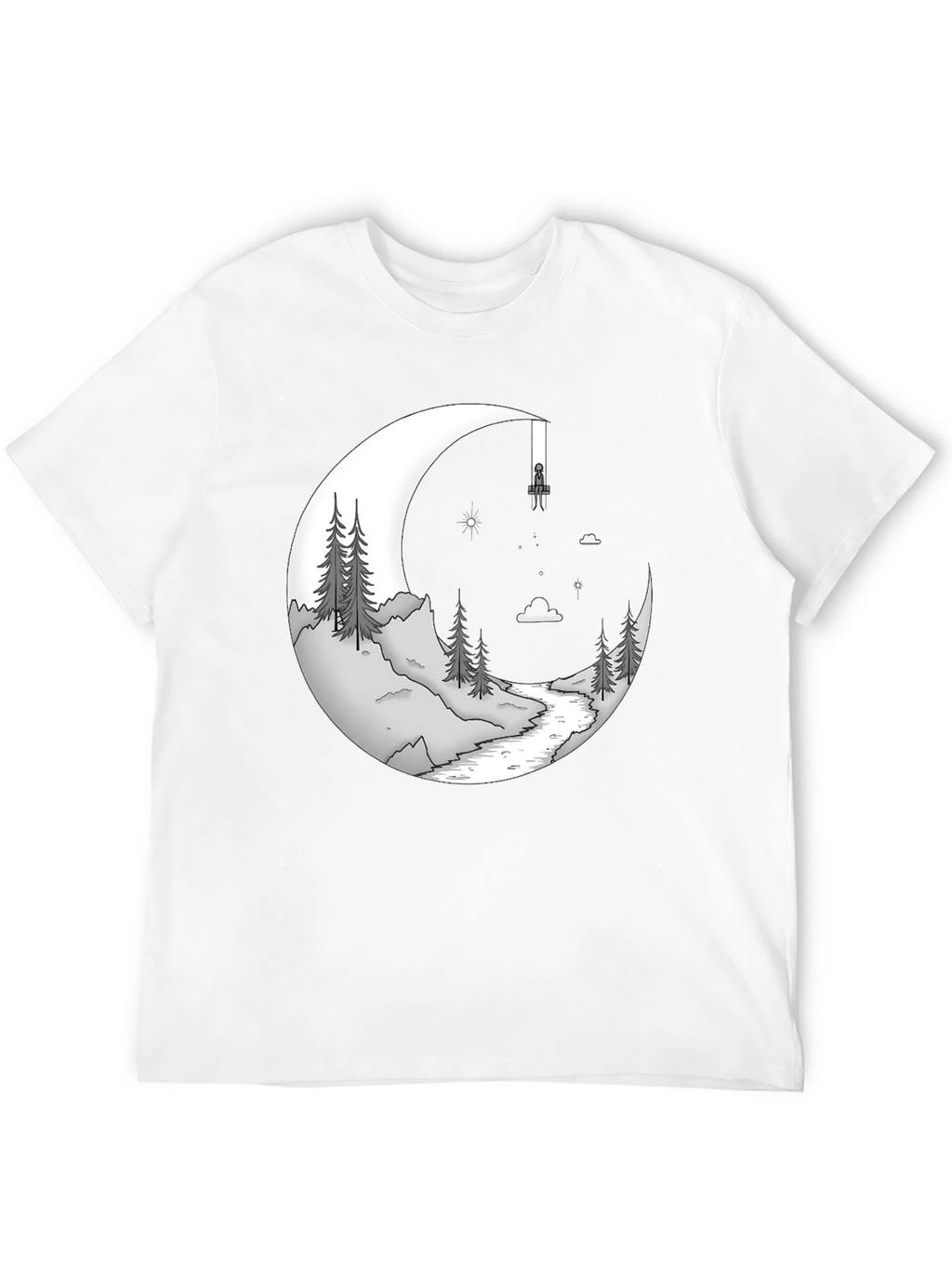 Moonlit River Graphic Tee