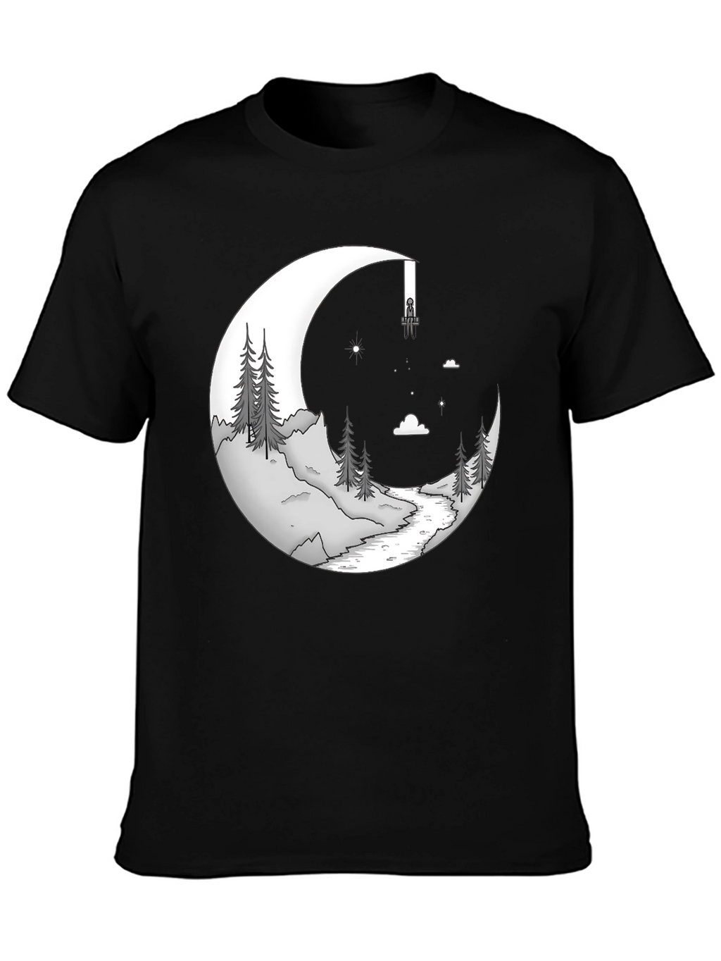 Moonlit River Graphic Tee