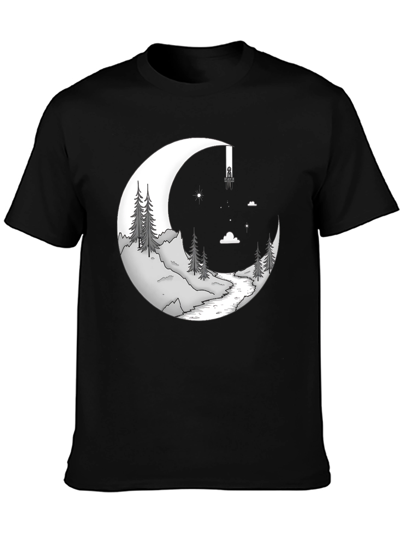 Moonlit River Graphic Tee