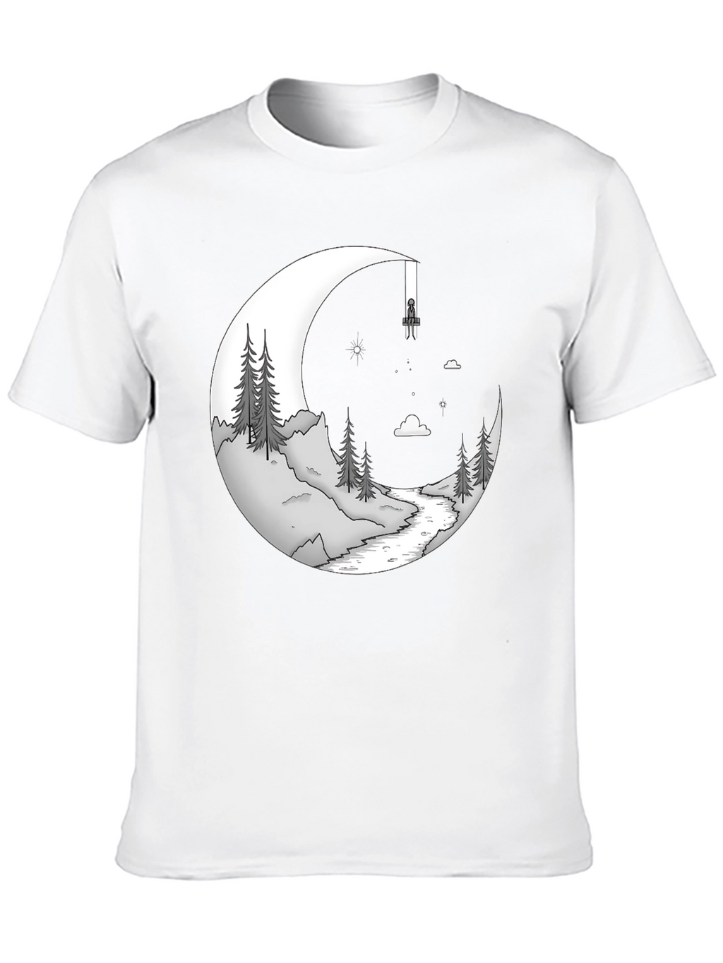 Moonlit River Graphic Tee
