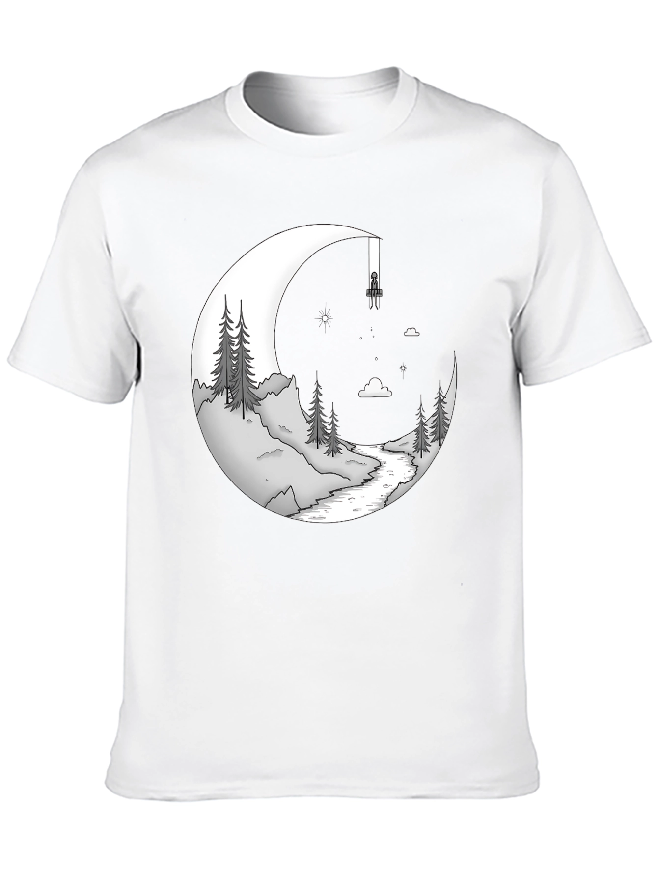 Moonlit River Graphic Tee