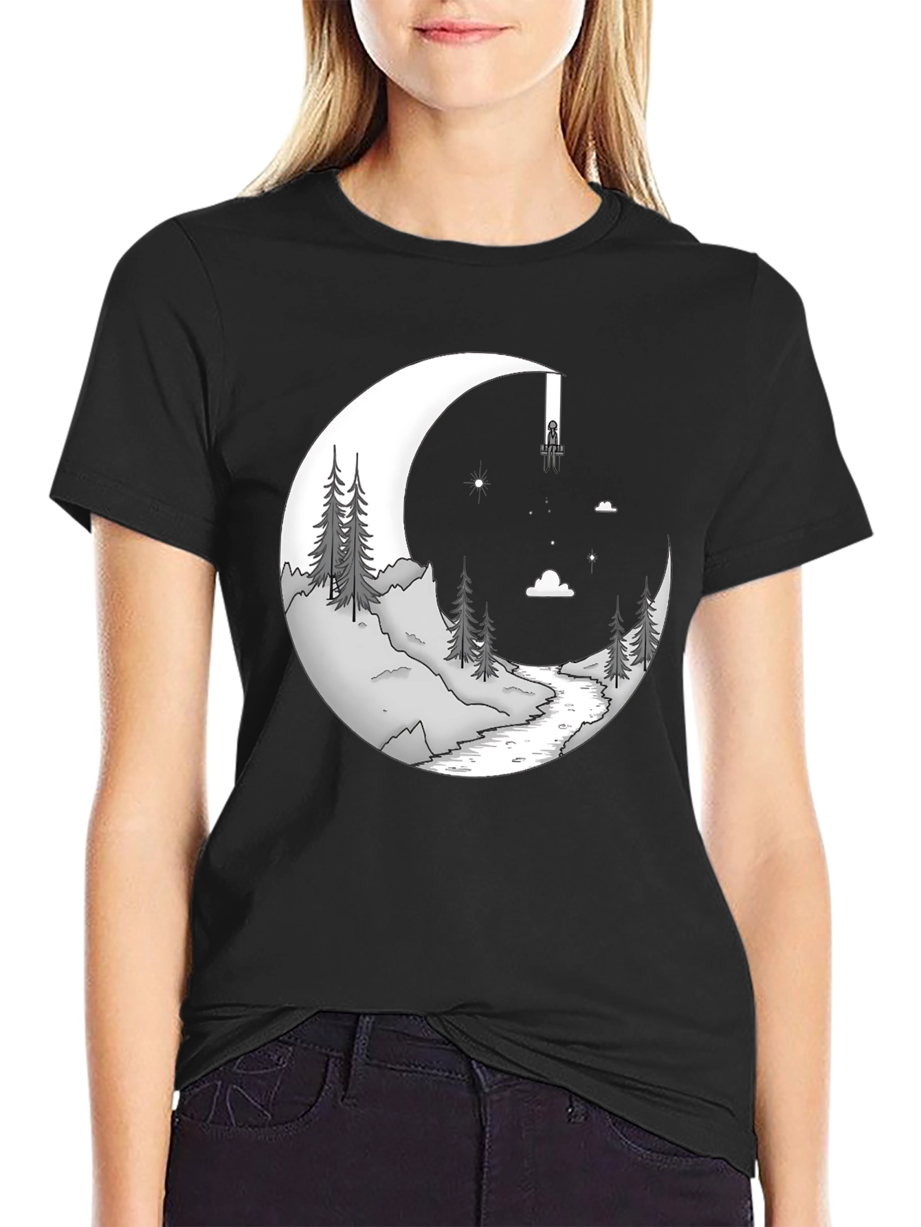 Moonlit River Graphic Tee