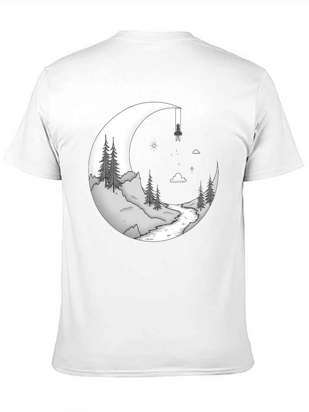Moonlit River Graphic Tee