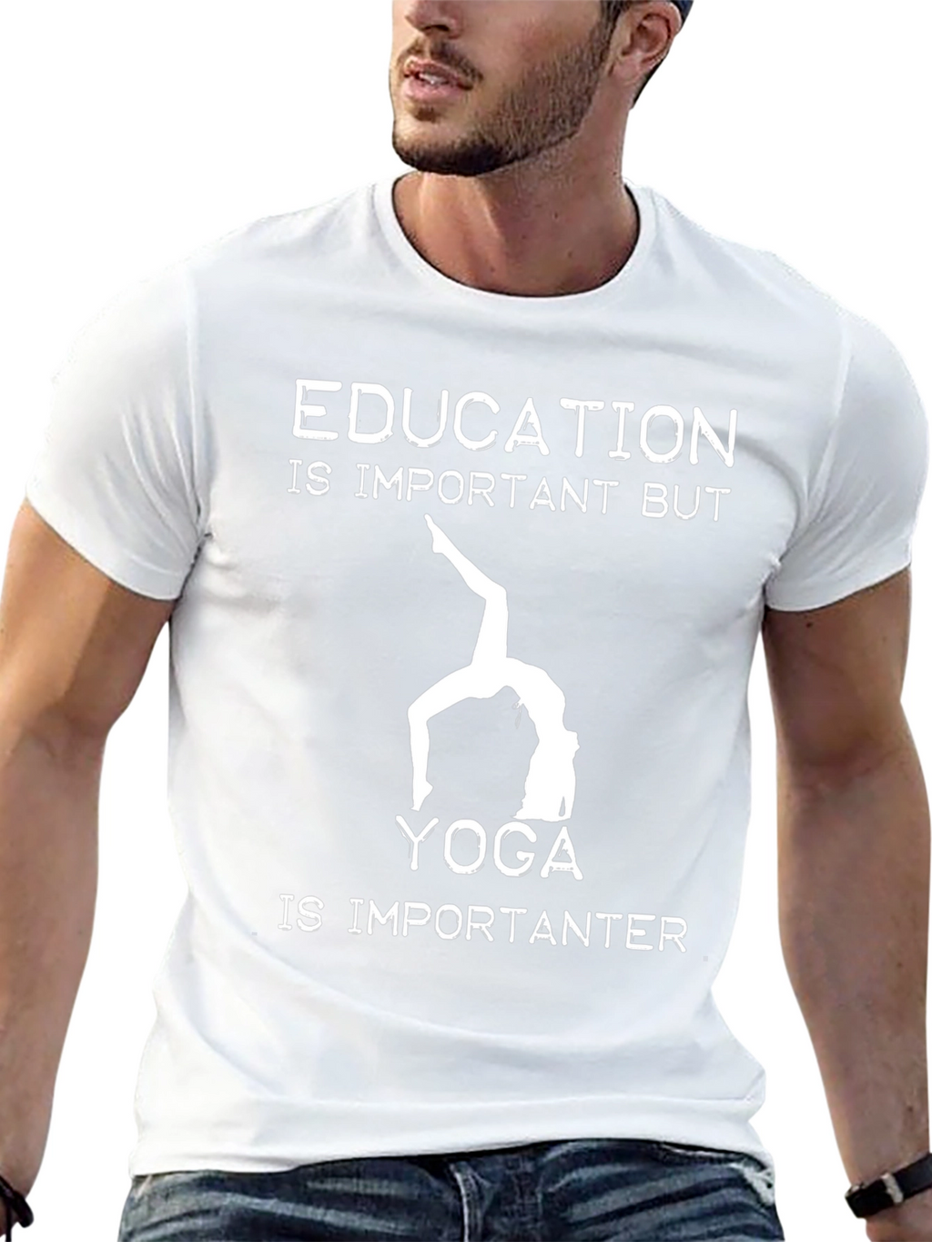 Education is Important Yoga T-Shirt