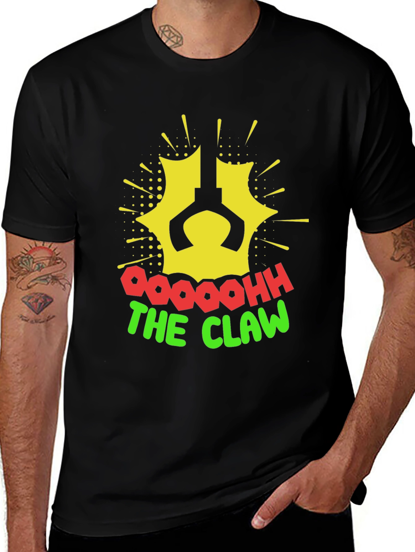 The Claw T-Shirt - Novelty Graphic Tee