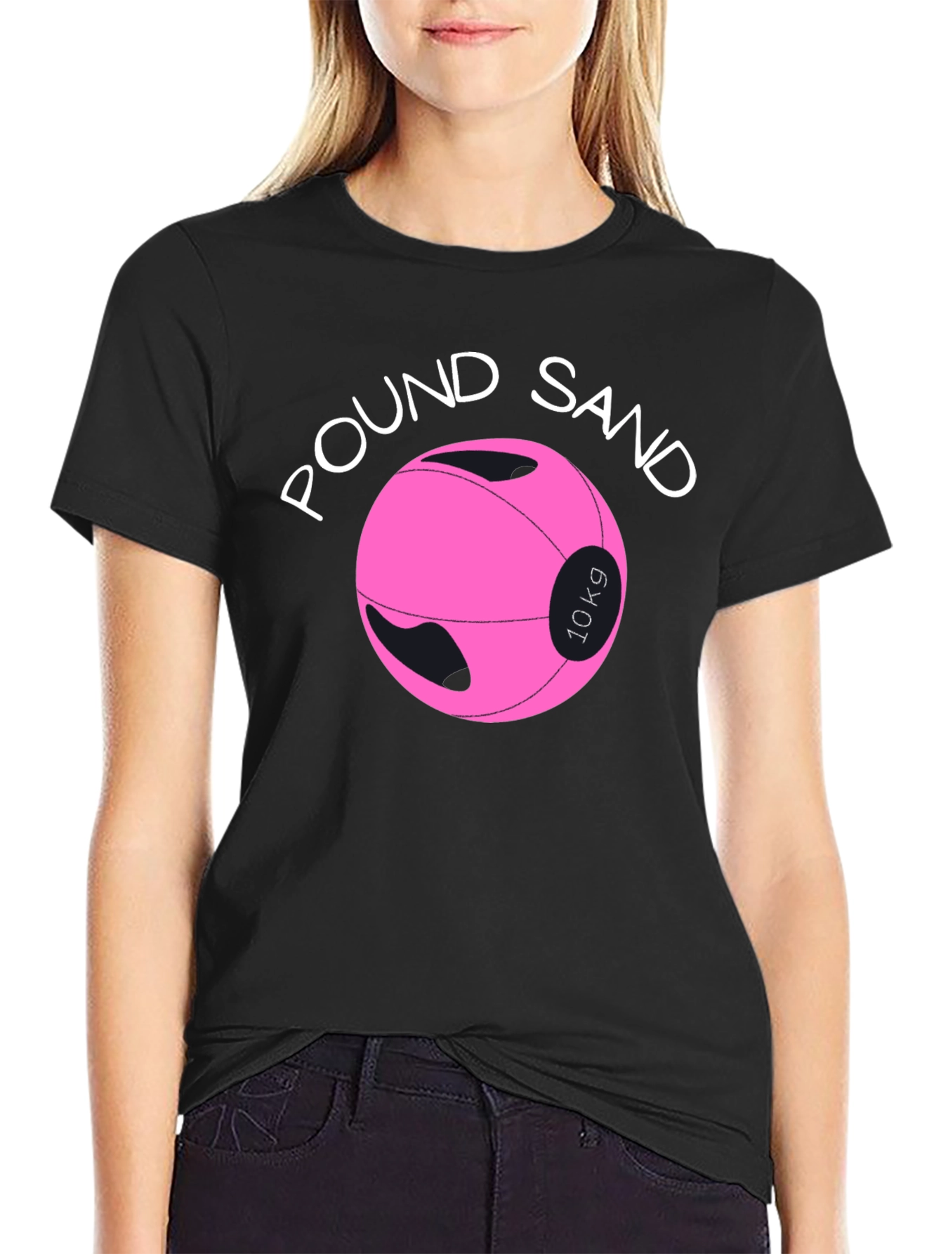 Pound Sand Workout T-Shirt - Funny Gym Fitness Tee