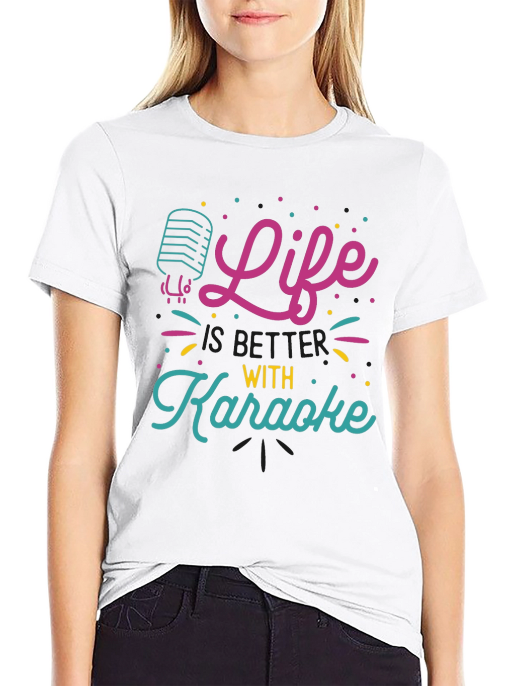 Life is Better with Karaoke T-Shirt