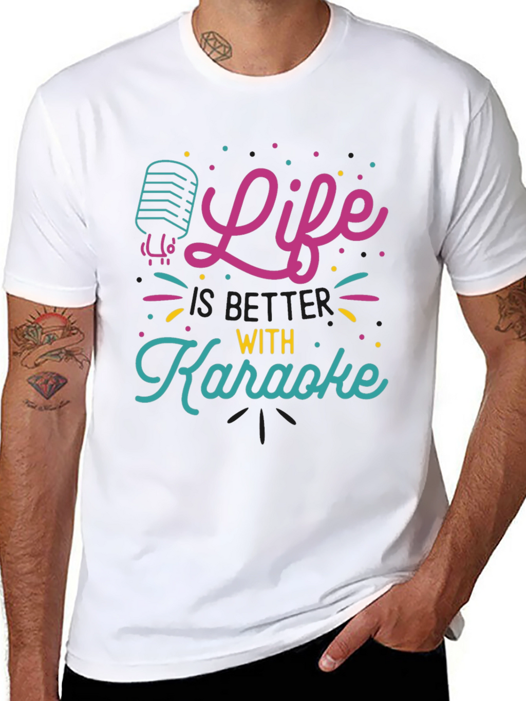 Life is Better with Karaoke T-Shirt