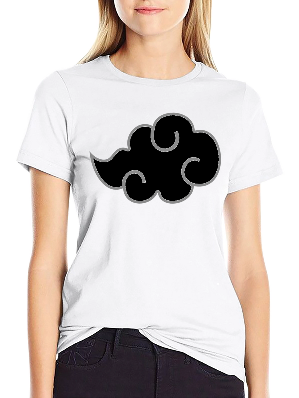 Akatsuki Cloud Black T-Shirt