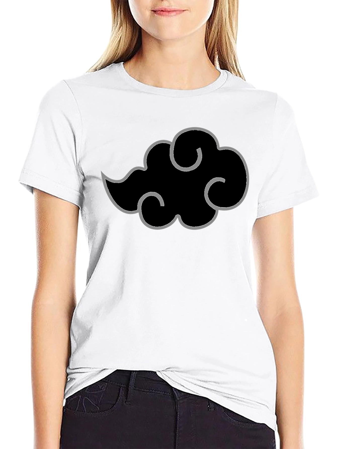 Akatsuki Cloud Black T-Shirt