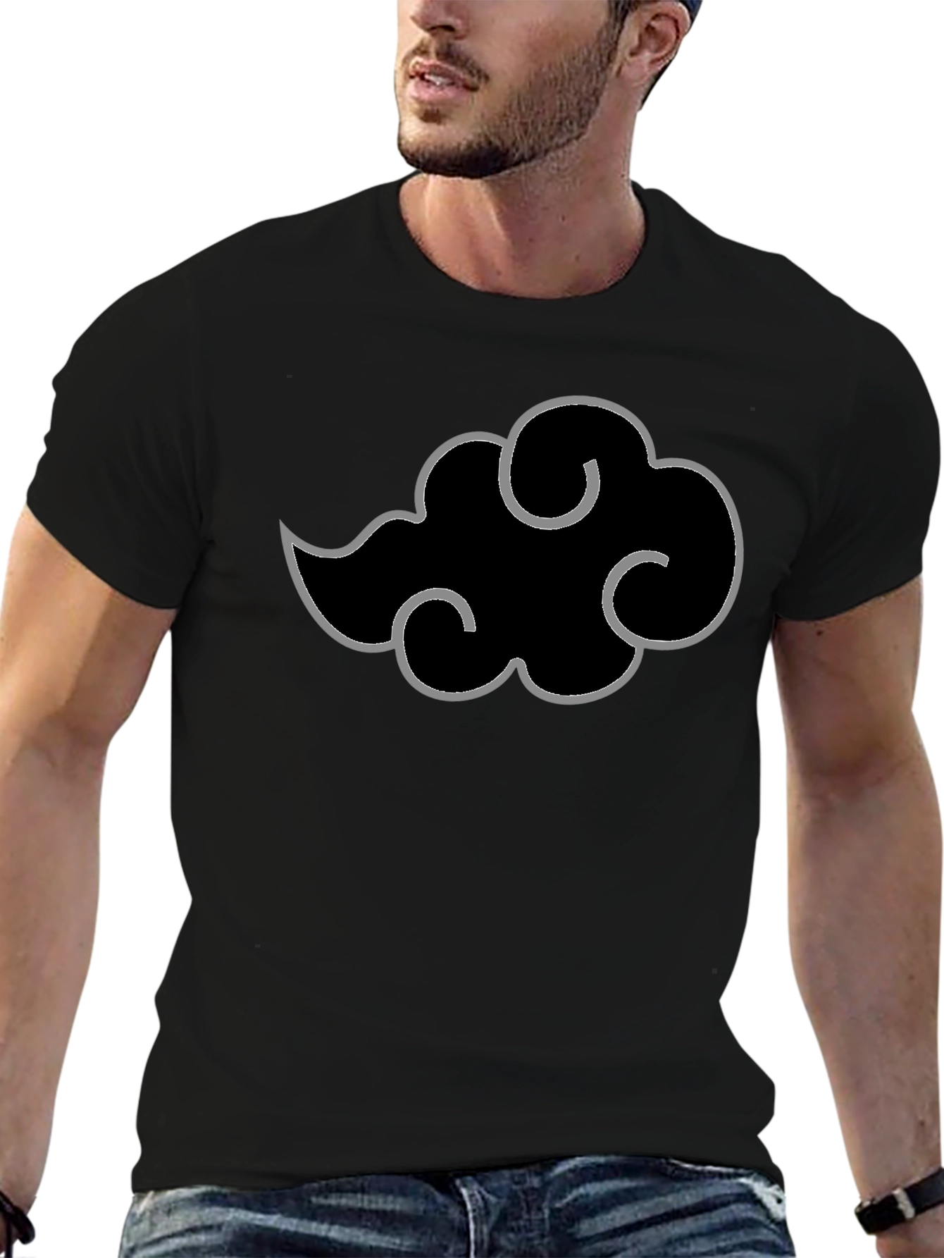 Akatsuki Cloud Black T-Shirt