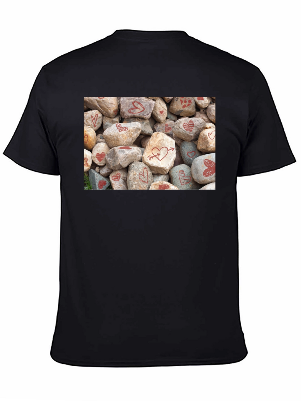 Heart Rocks Graphic Tee - Valentines Day Gift