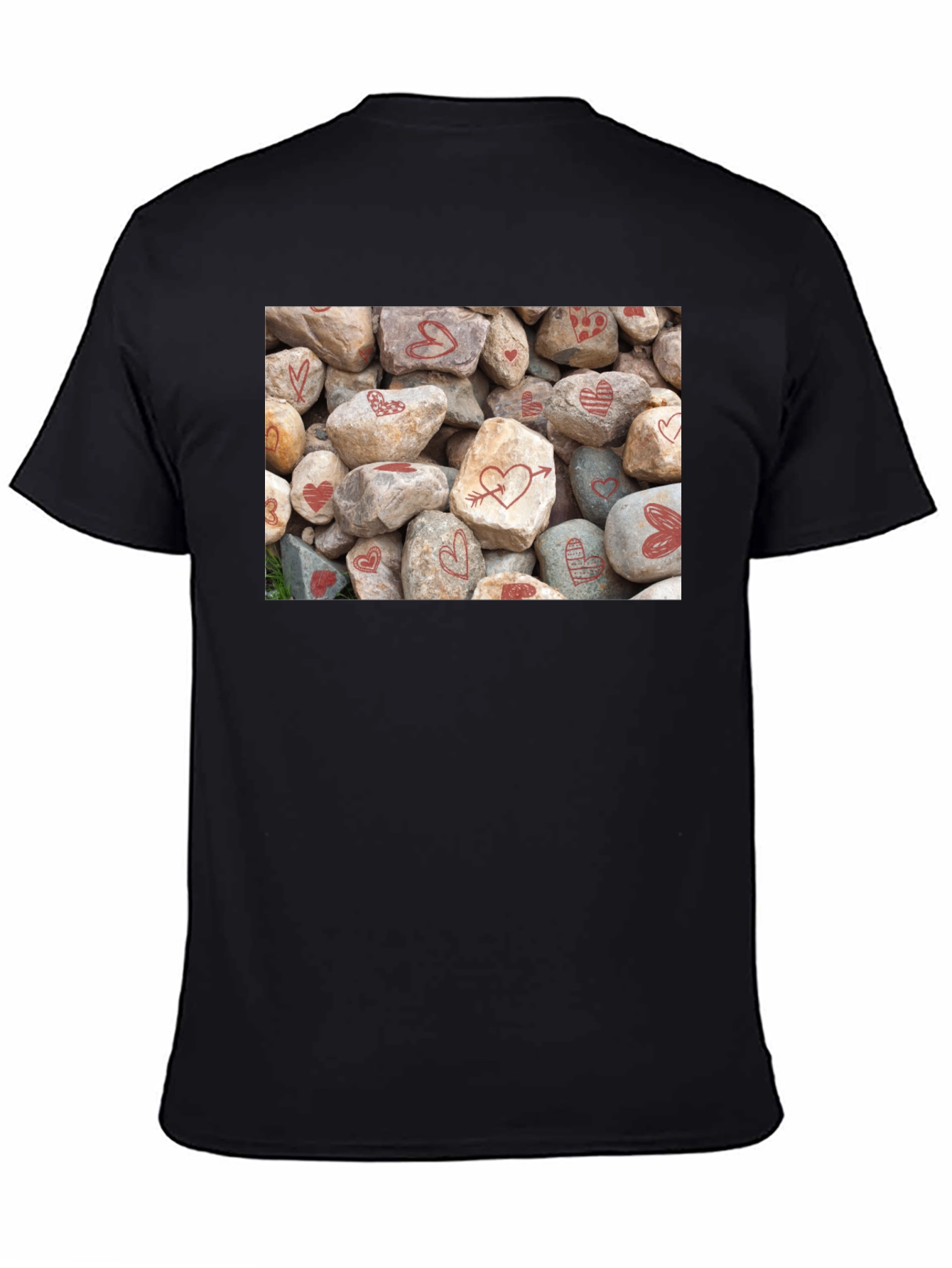 Heart Rocks Graphic Tee - Valentines Day Gift