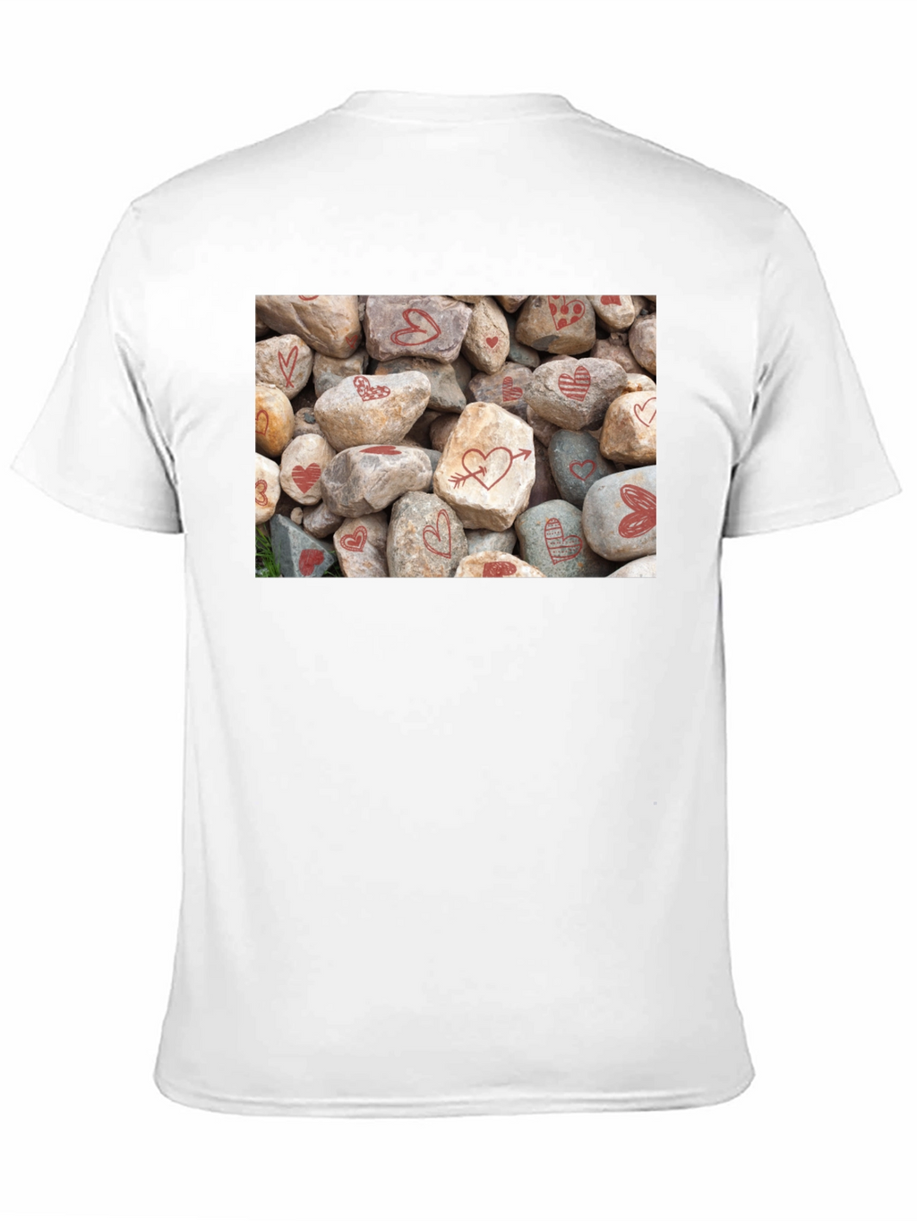 Heart Rocks Graphic Tee - Valentines Day Gift