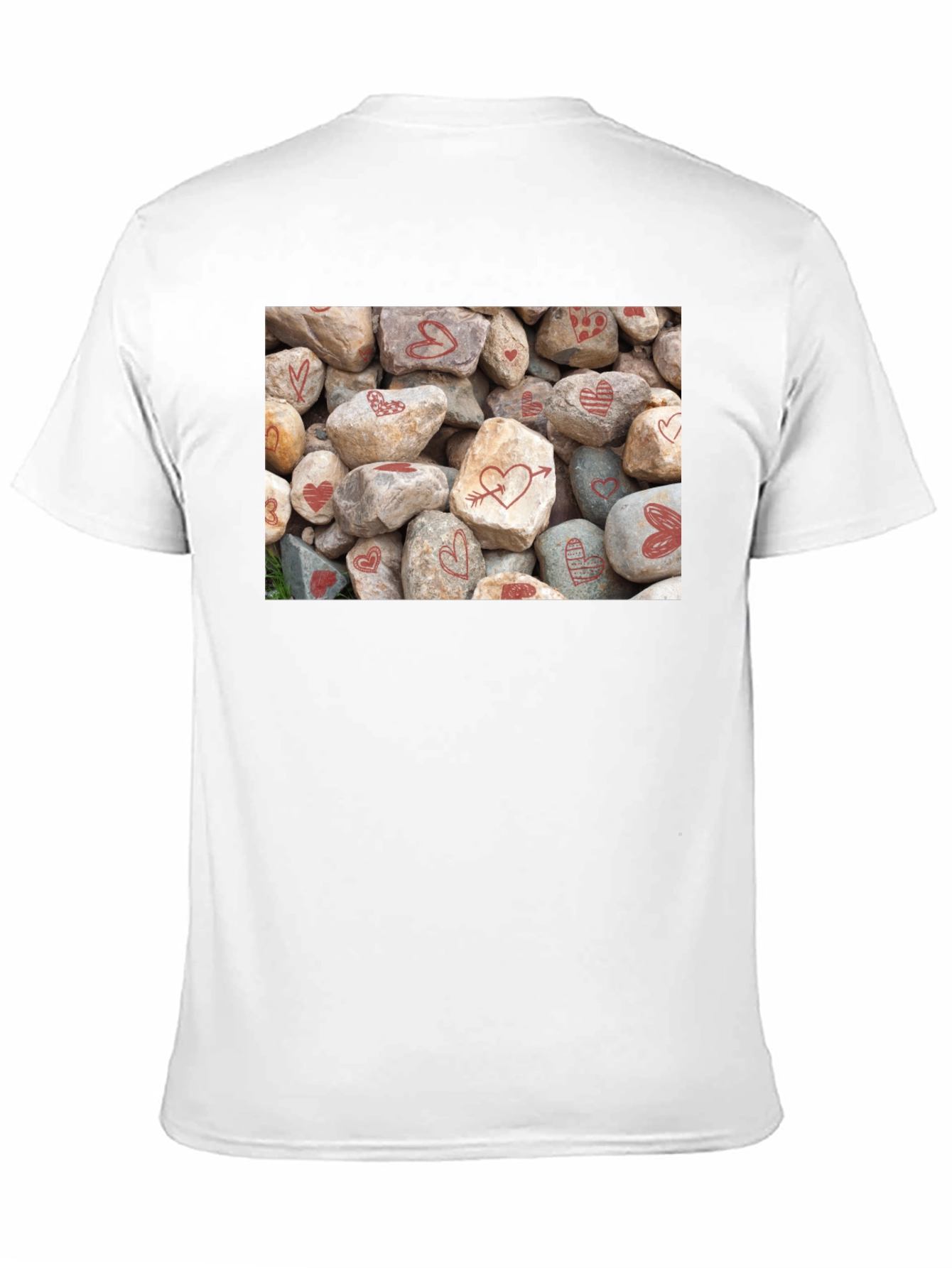 Heart Rocks Graphic Tee - Valentines Day Gift