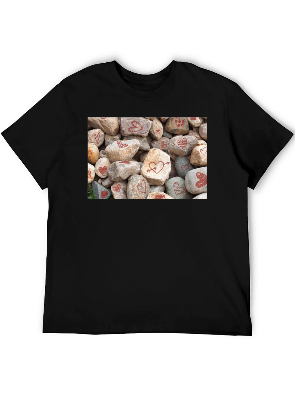 Heart Rocks Graphic Tee - Valentines Day Gift