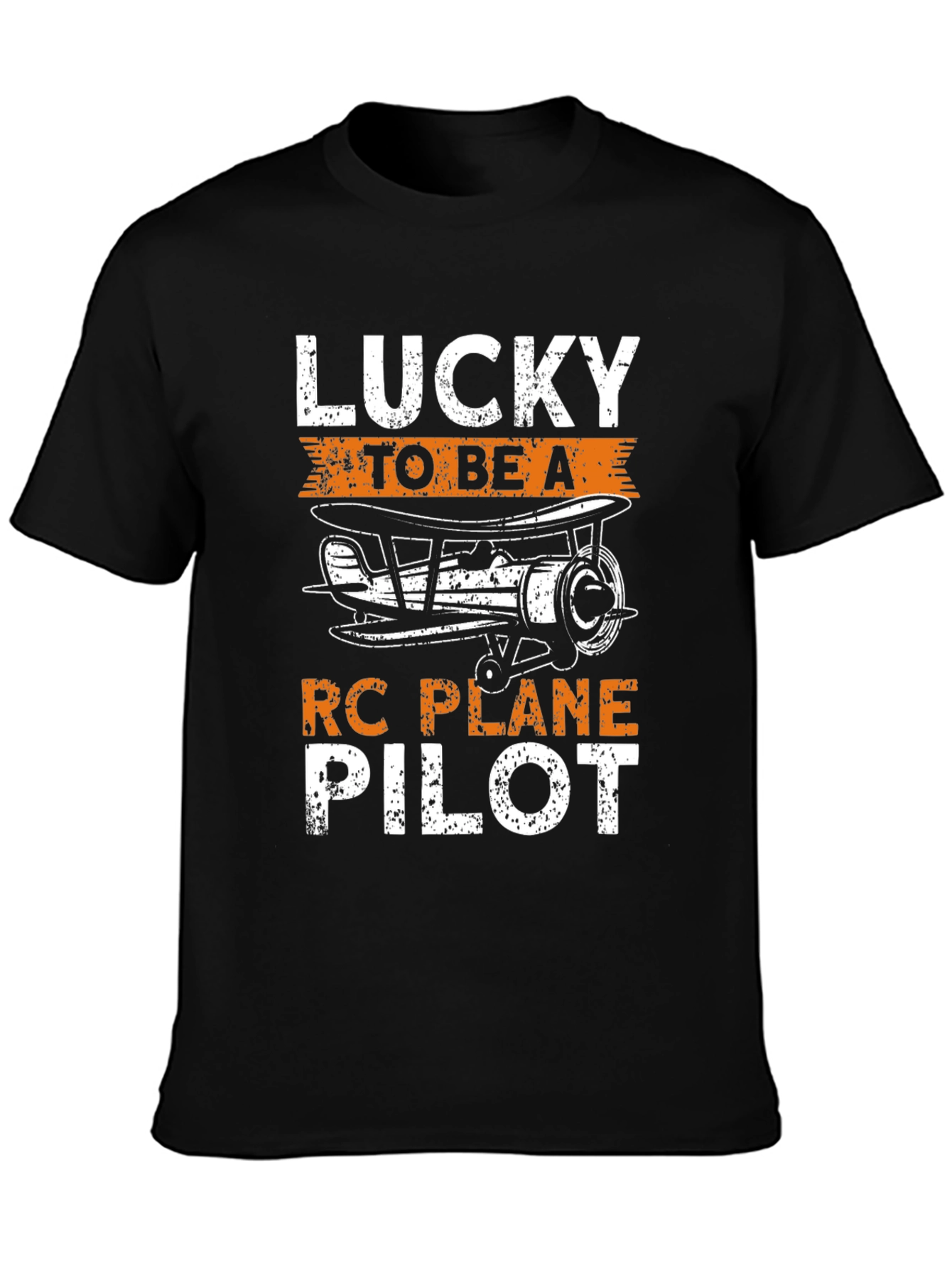 Lucky RC Plane Pilot Graphic T-Shirt