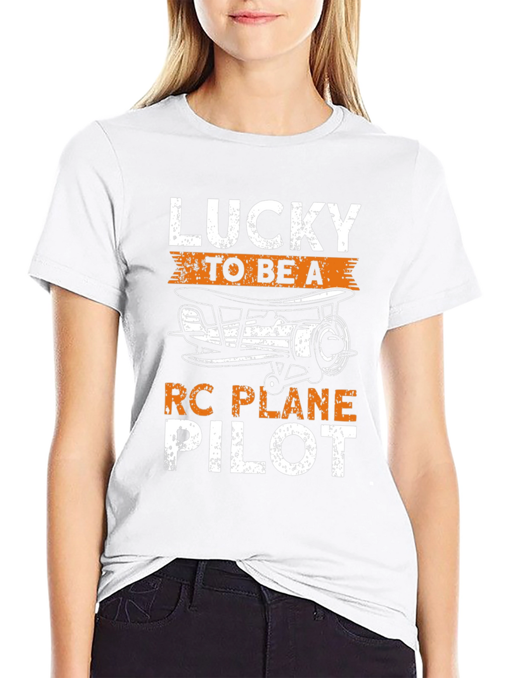 Lucky RC Plane Pilot Graphic T-Shirt