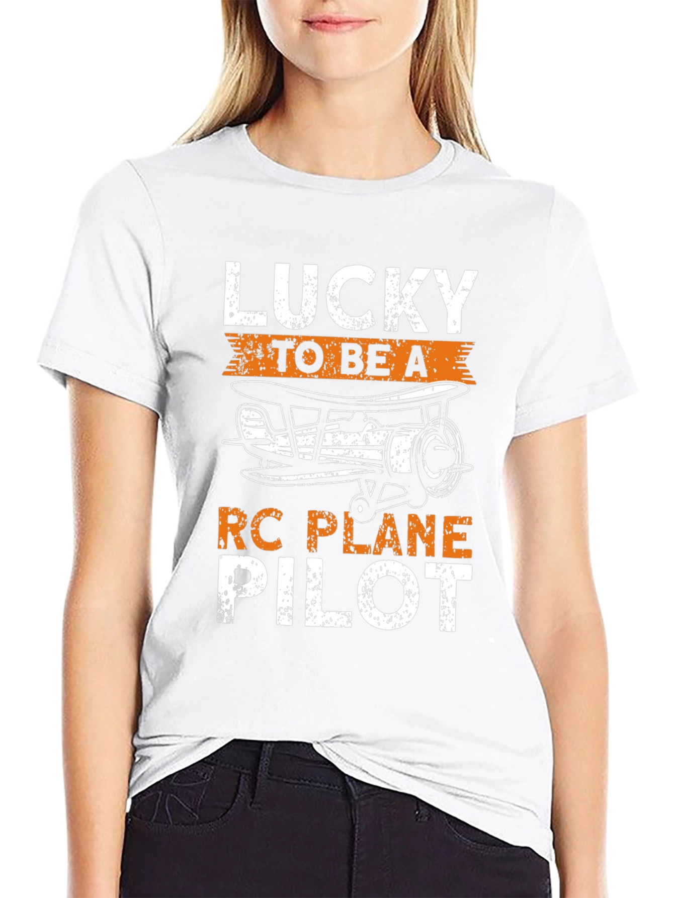 Lucky RC Plane Pilot Graphic T-Shirt