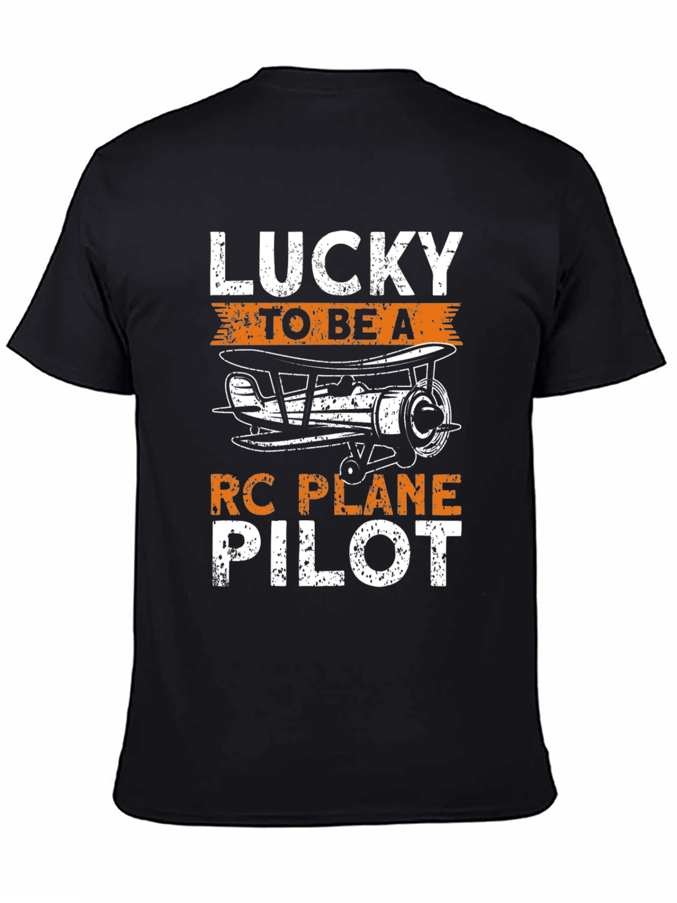 Lucky RC Plane Pilot Graphic T-Shirt