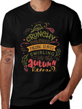 Crunchy Autumn Leaves T-Shirt - Cozy Fall Vibes!