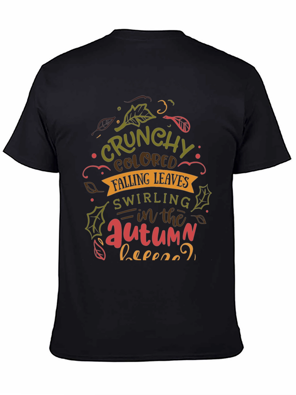 Crunchy Autumn Leaves T-Shirt - Cozy Fall Vibes!