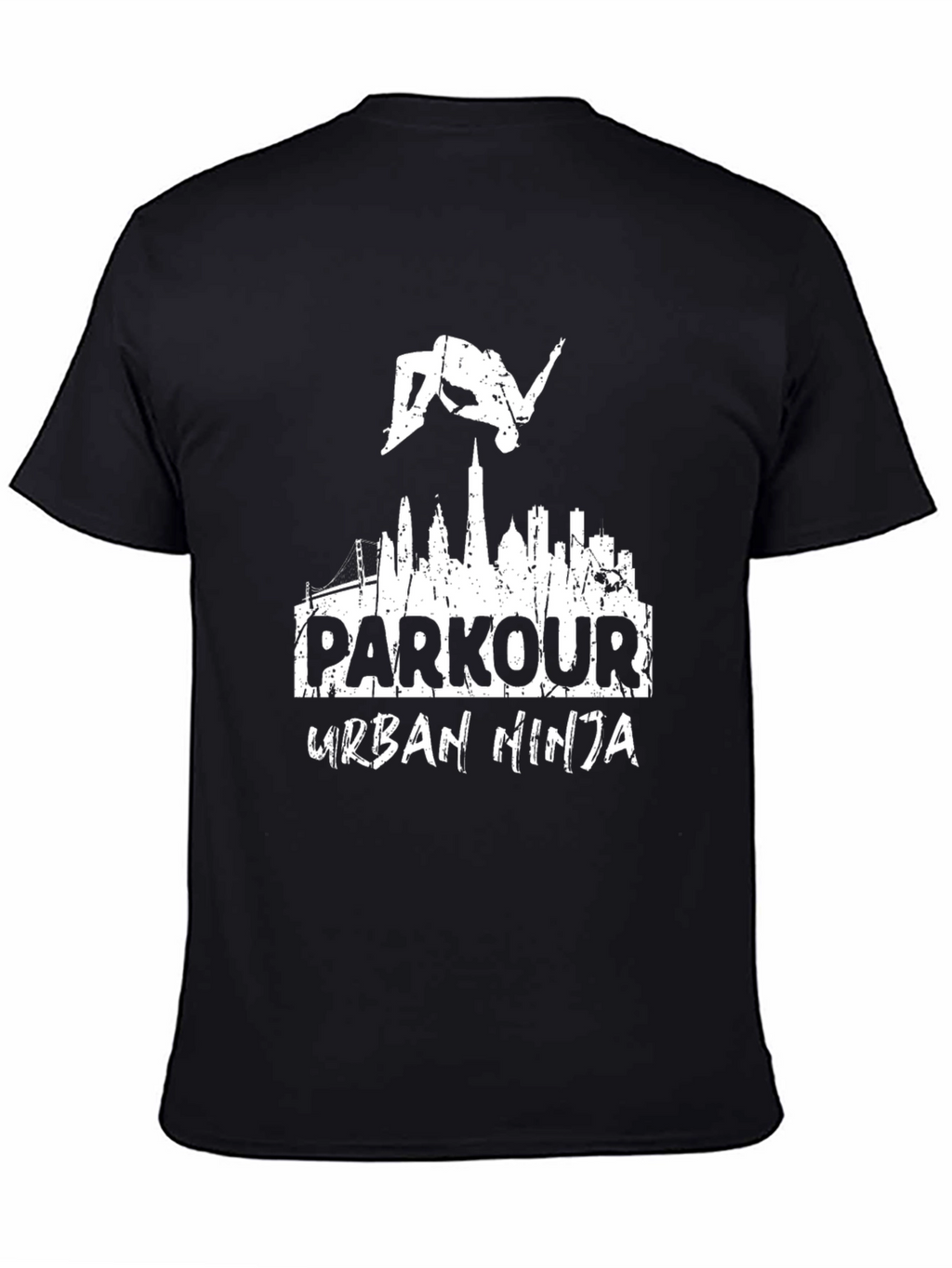 Parkour Urban Ninja Graphic T-Shirt