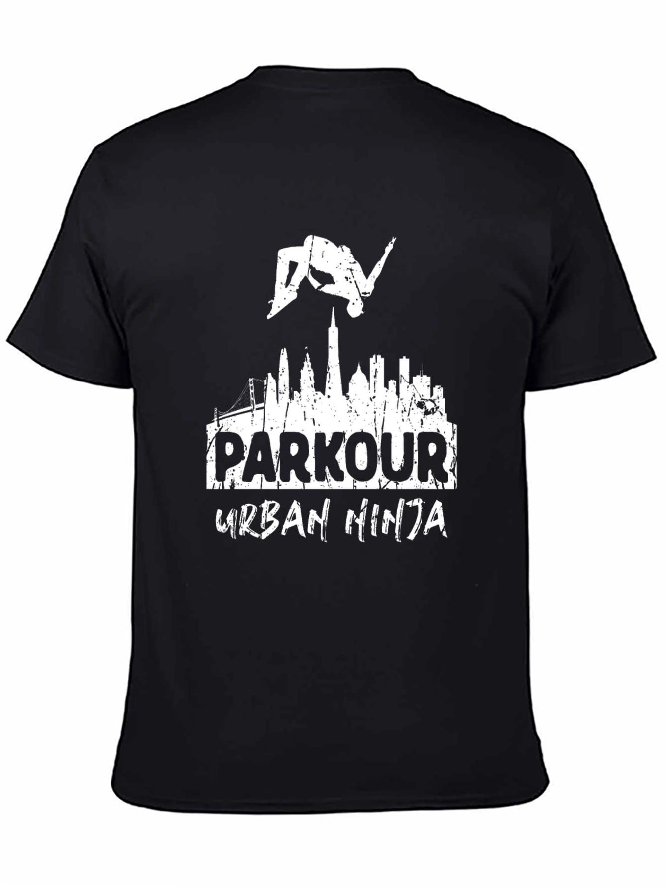 Parkour Urban Ninja Graphic T-Shirt