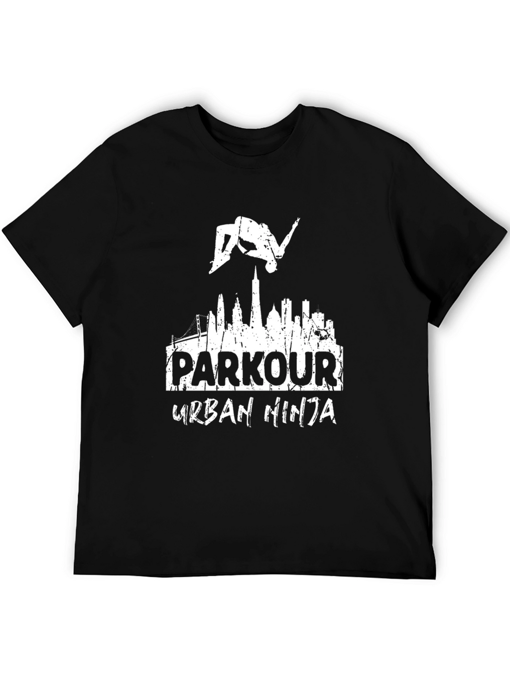 Parkour Urban Ninja Graphic T-Shirt
