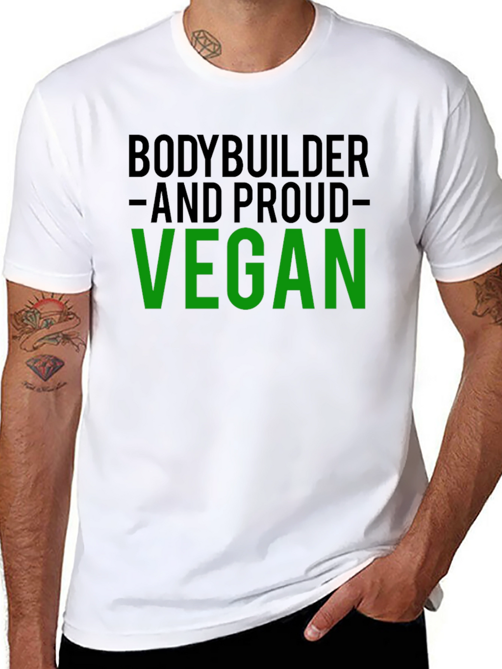 Bodybuilder Vegan T-Shirt
