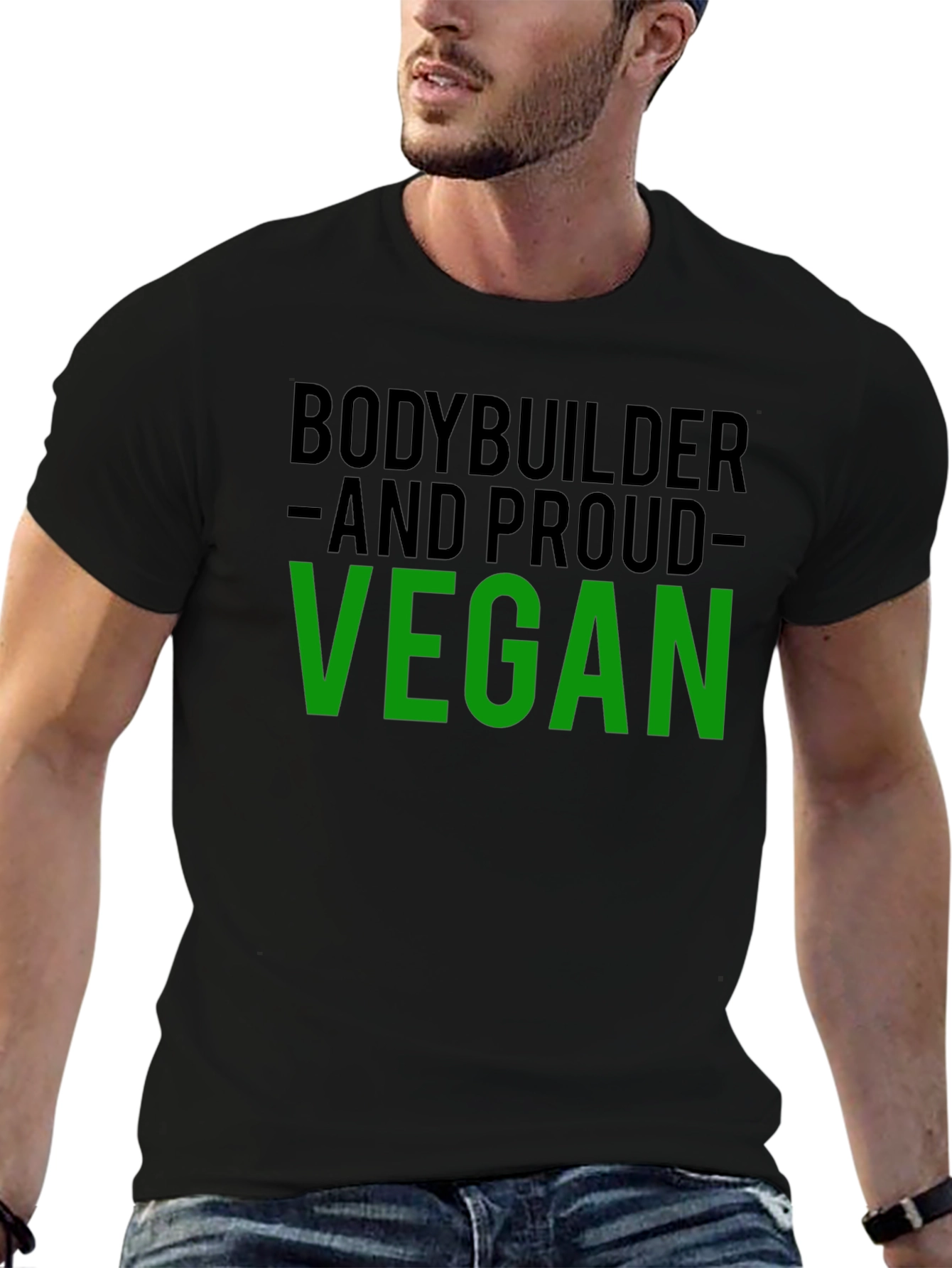 Bodybuilder Vegan T-Shirt