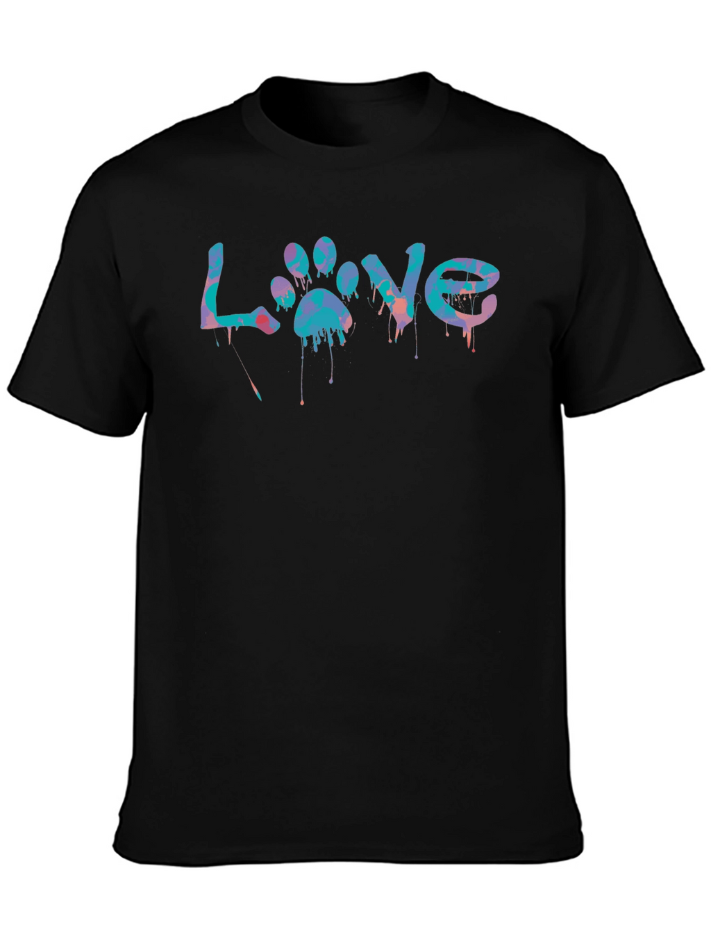 Love Paw Print T-Shirt