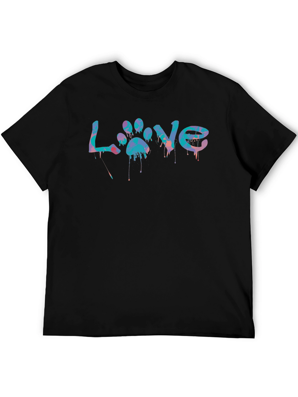 Love Paw Print T-Shirt