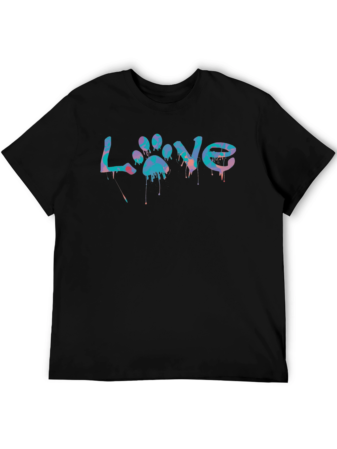 Love Paw Print T-Shirt
