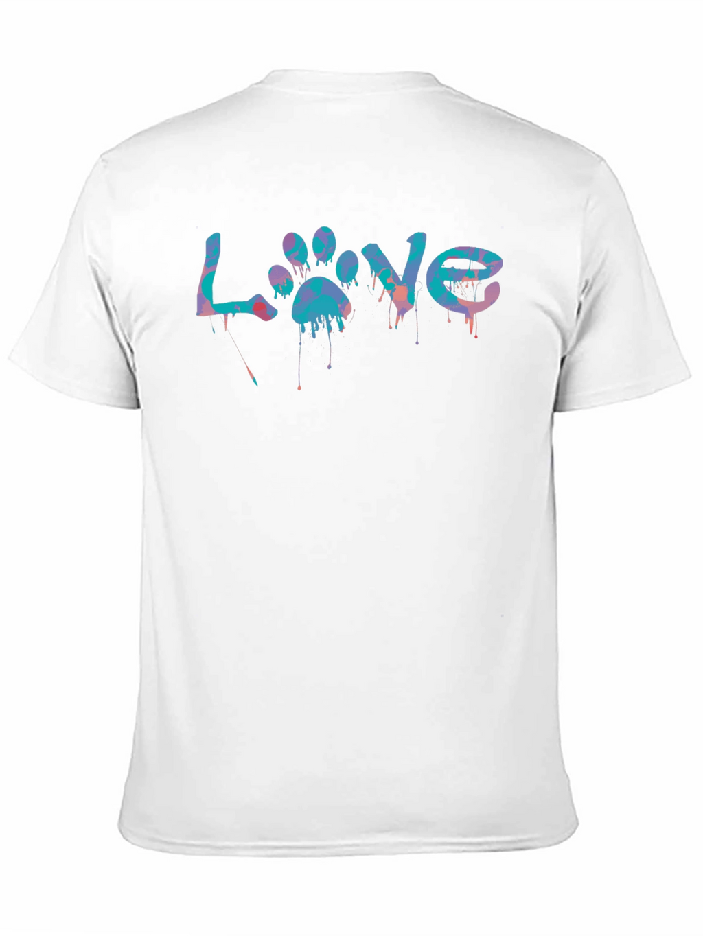 Love Paw Print T-Shirt