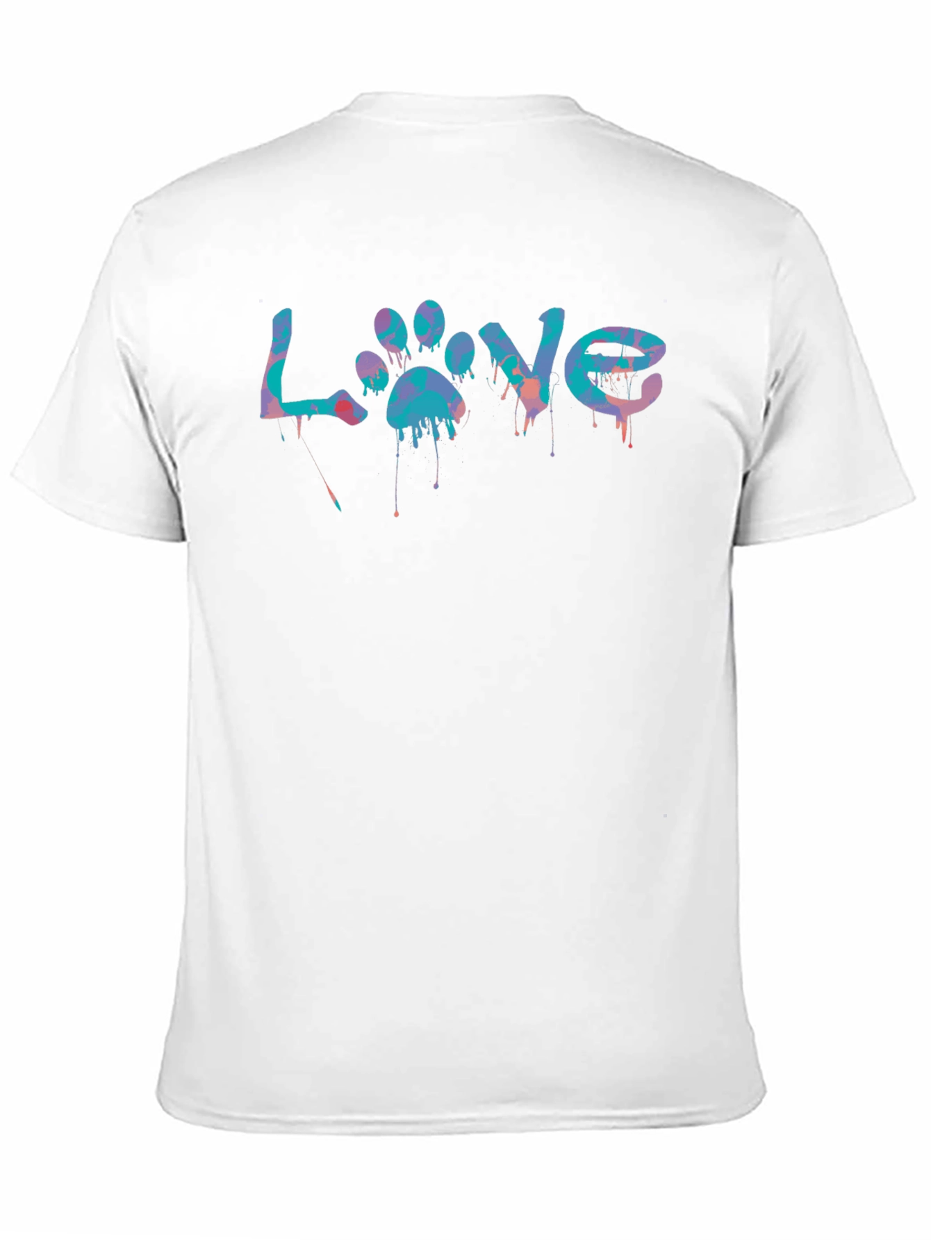 Love Paw Print T-Shirt