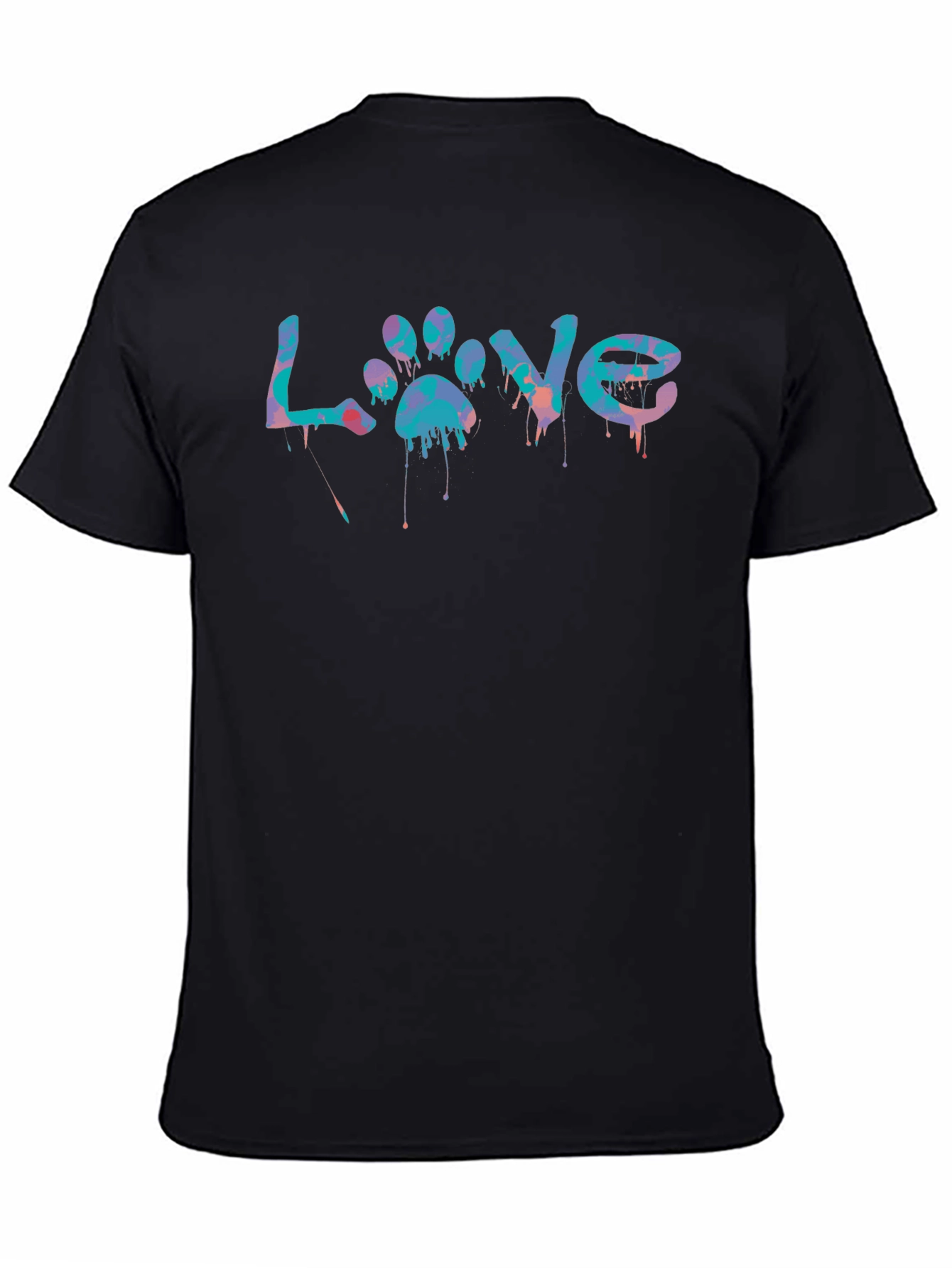 Love Paw Print T-Shirt